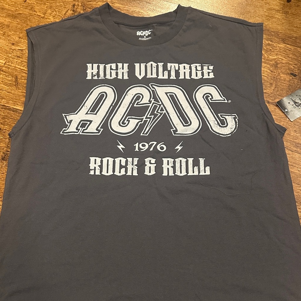 AC/DC Black High Voltage Tank Top
